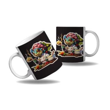 Imagem de Caneca Presente Camaleão Cozinheiro Chefes Cozinha Profissão - Enjoy S