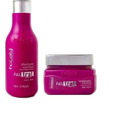 Imagem de Kit Hobety Fulltrat Revitalizador Shampoo 300ml Máscara 300g