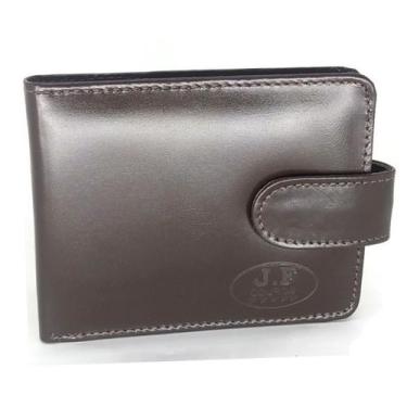 Imagem de Carteira De Bolso Masculina 100% Couro Impermeável O Melhor - J F COUR