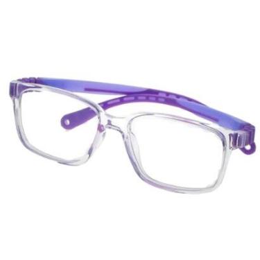 Imagem de Óculos de Grau Infantil Sunkids Cozy Roxo CS007 21441-49-Unissex