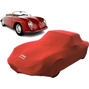 Imagem de Capa Automotiva Luxo Para Porsche 356 Speedster - Mz, Vermelha