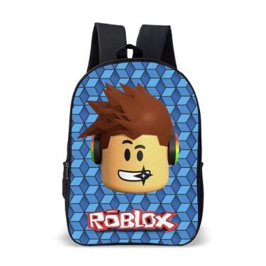Imagem de Mochila Escolar Avulsa Infantil do Roblox Menino e Menina  - Use Thuco