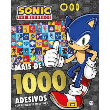 Imagem de Livro - Sonic - Mais de 1000 adesivos