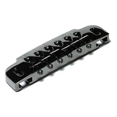 Imagem de Gotoh Ponte de guitarra envolvente 510UB com pregos, preto cosmo