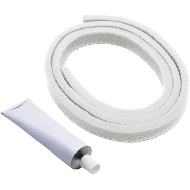 Imagem de WE09X10014 Selo inferior de feltro frontal para tambor de secador compatível com Hotpoint e GE. Substitui: AP3220737, 1012549, 134134700, AH832645, EA832645, PS832645, WE09X10014, AP34197645. 8.947