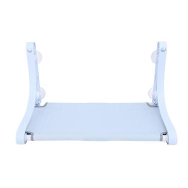 Imagem de Poleiro Sem Fio para Janela de Gato, Rede Destacável para Janela de Gato Com 4 Ventosas, Cama para Banho de Sol, Suprimentos para Animais de Estimação Adequados para Gatos