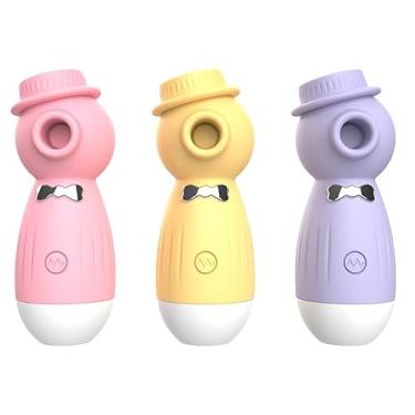 Imagem de Sugador de Clitóris Billy 12 Modos de Pulsação em Silicone 9,9cm x 5,2cm Recarregável Pequeno e Portátil