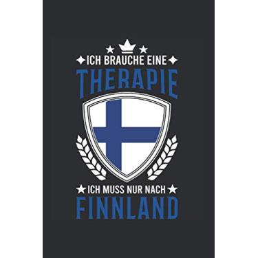 Imagem de Finnland Reise Notizbuch: Finnland Urlaub Reise Geschenk / 6x9 Zoll / 120 karierte Seiten