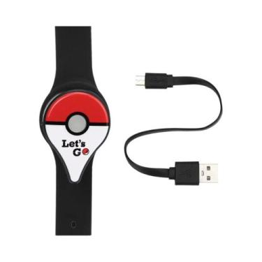 Imagem de Pulseira Inteligente Pokémon Go Plus - Recarregável e com Bluetooth - 