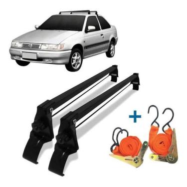 Imagem de Rack De Teto Bagageiro + 2 Cintas Logus 2 Portas 1993 A 1997 - Vhip