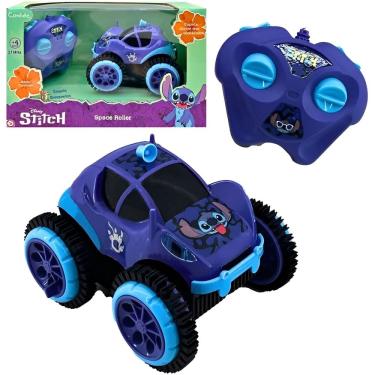 Imagem de Stitch Disney Carro Carrinho De Controle Remoto Space Roller