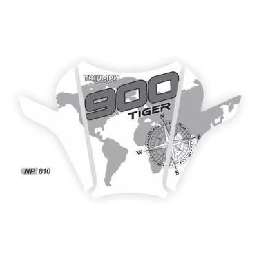 Imagem de Adesivo Triumph Tiger 900 Protetor Para Tanque 2020 Np810 - Resitank