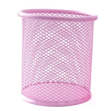 Imagem de Porta Lápis Caneta Colorido Organizador Escritório Mesa - JAVICK, Rosa