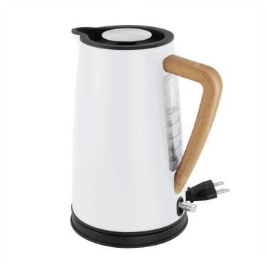 Imagem de Chaleira Elétrica de 1.8L, Aço Inoxidável, 1500W, Branca, 110v, CHANTAL ELSL37 08O MW, Branco