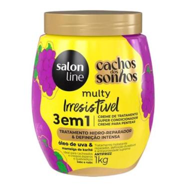 Imagem de Creme de Tratamento Salon Line Multy Irresistível 3 em 1 Cachos dos So