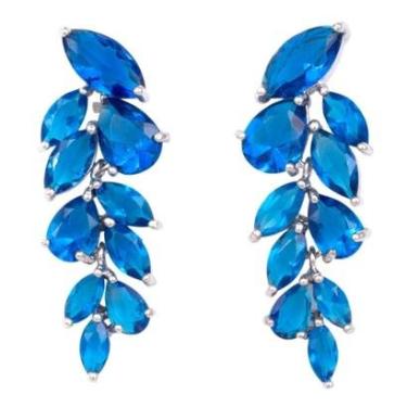 Imagem de Brinco Zircônia Cachos BC0963-Feminino