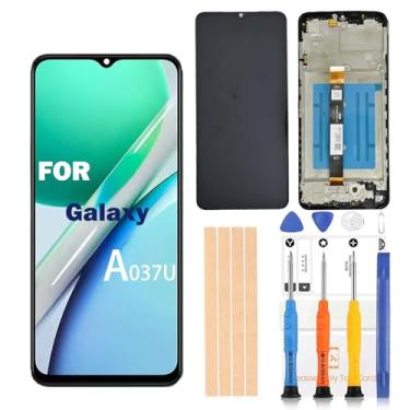 Imagem de Substituição de tela para Samsung Galaxy A03S A037u para Samsung A037u1 Tela de substituição de tela LCD digitalizador de 6,5 polegadas com ferramentas [Versão dos EUA] (SM-A03S Sreen com moldura)