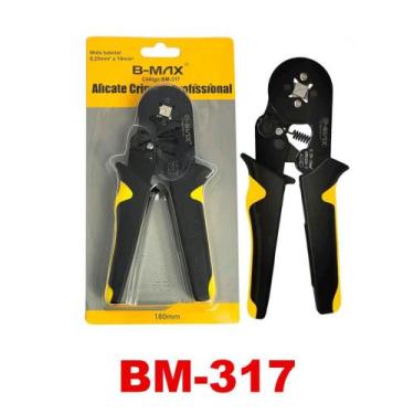 Imagem de Alicate Crimpar Prensa Terminal Ilhós B-max BM-317