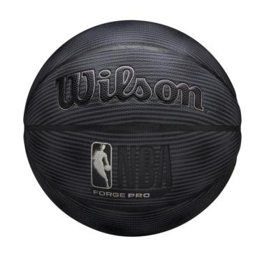 Imagem de Bola De Basquete Wilson Nba Forge Pro Midnight Tamanho 7 Preto  unissex