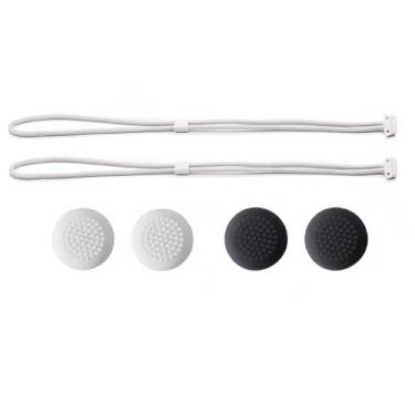 Imagem de VicRole 2 PCS OEM Replacement Hand Straps for Meta Quest 3S, Quest 3 Controller – Comfortable, Secure, and Easy to Install with 2 Pair Thumb Grip Caps