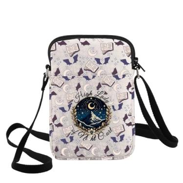 Imagem de G2TUP Bolsa tiracolo Bookish Readers Books Lover Gift High Lady Bookish Shoulder Bag Bookworm Merch, High Lady Cb, 14.5 x 1.5 x 21.5 cm (5.7 x 0.59 x 8.46 inches)