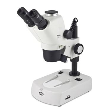 Imagem de Motic Microscópio estéreo trinocular 1100201300032 SMZ161, suporte de mastro