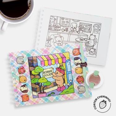 Imagem de Livro para Pintar Bobbie Goods Colorir 50 Folhas Capa Dura Desenhos Va