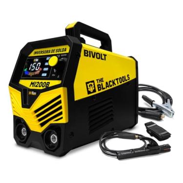 Imagem de Maquina De Solda Eletrica Inversora Mma Tig Eletrodo 150a Bivolt Mi200b The Black Tools