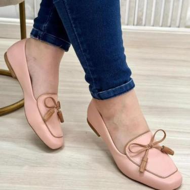 Imagem de Mocassim Feminino Com Lacinho Presente Barato Dia das Mães - GUADALUPP
