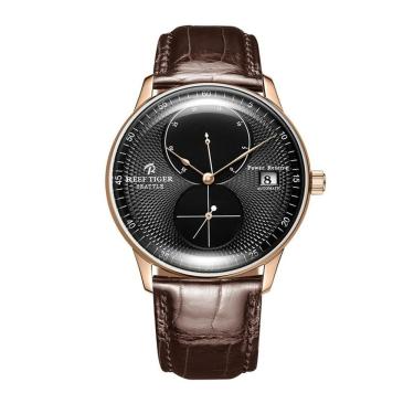 Imagem de Relógio Masculino Reef Tiger Rga82b0-ybb à Prova D'água Ouro