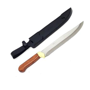 Imagem de Faca Churrasco Arkhip Picanheira 10'' Cabo Madeira Bainha