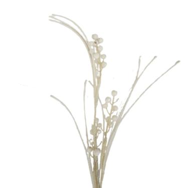 Imagem de Galho Decorativo Natal Com 75cm Branco 75cm