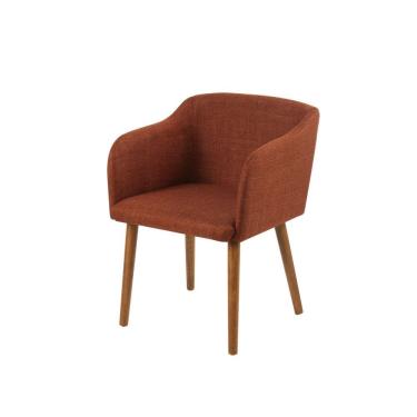 Imagem de Poltrona Decorativa Para Sala De Estar Muscat Cobre