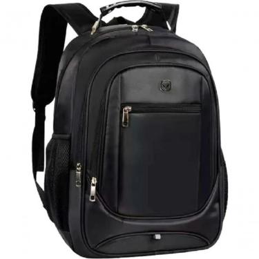 Imagem de Mochila Esportiva Bolsa Notebook Trabalho Escola Faculdade Resistente Preto Yepp