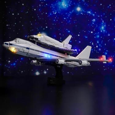 Imagem de BrickBling Lighting Compatible with Lego Shuttle Carrier Aircraft, Creative Light Kit Compatible with Lego 10360-Not Come with Model (Classic Version)