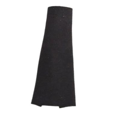 Imagem de simhoa Vestido tubinho 1:12, roupa retrô estilosa casual mini vestido longo, roupas sem mangas para bonecos de ação de 6'', fantasia acessório, Preto