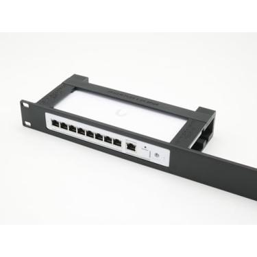 Imagem de thingsINrack Suporte em rack para ubiquiti unifi USW-Flex-2.5G-8-PoE 48.3 cm 1U