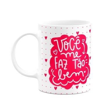Imagem de Caneca Namorados - Você me faz tão bem - Te amo!