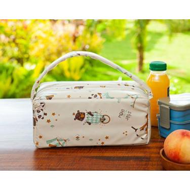 Imagem de Bolsa Frasqueira Térmica Bebê e Infantil 2,78 Litros Impermeável Estoj