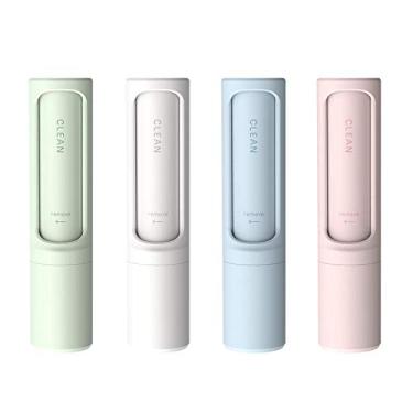 Imagem de Pets Park, Removedor de pelos de animais de estimação, escova de rolo de fiapos reutilizável, remove pelo de gato e cachorro, fiapos, penugem do tapete, assento de carro, sofá, roupas, roupa de cama, tecido, funciona com uma mão - removedor de pelos de animais de estimação (rosa)