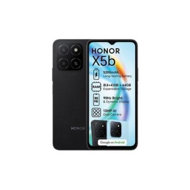 Imagem de Smartphone Honor X5B 128GB + 4GB RAM Super Tela 6.56 Bateria 5200mAh D