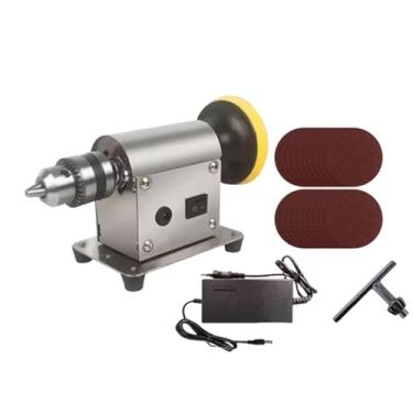 Imagem de IEUDNS Kit de polimento de resina para máquina de polimento de joias, lixamento de metal, ferramenta de de com 20 lixas para artesanato faça você, para Motor 150w 795