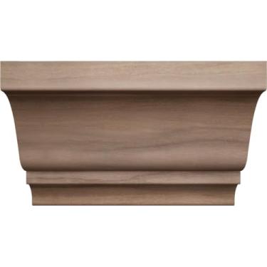 Imagem de 3 15/40.6 cm P x 15.6 cm C x 9 cm A WM45 Americraft Solid Hardwood Stain Grade MiterLink Crown Molding Coupler, nogueira (Matches Moulding MLDW01X05WM45WA)