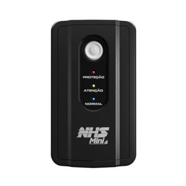 Imagem de Nobreak NHS Mini 4 Senoidal 600VA Ent. Bivolt S.120V ou Conf 220V Bat 1x7Ah/12V 6 tomadas
