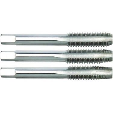Imagem de Macho Manual Aço Rápido M8 X 1,25 - C/ 3 Pcs Din 352 Rocast - 000076