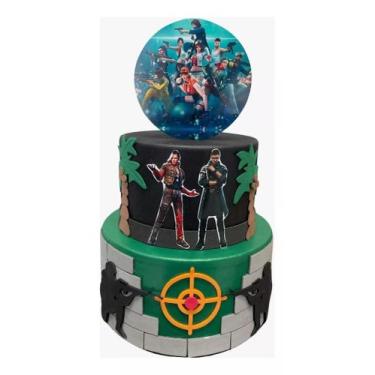 Imagem de Bolo fake free fire - sem marca