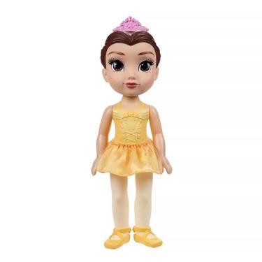 Imagem de Boneca Bailarina Princesa Disney Bela 38cm BR2062 - Multikids