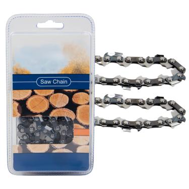 Imagem de Motosserra de 30,48 cm LP Pitch 0,050" Calibre Semi Chisel Sawchain 45 Drives Link para Husqvarna 240 136 137 141 142 36 41 Poulan 2150 1950 2050 (2 pacotes)