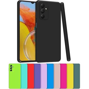 Imagem de Capa Capinha Case Compatível Samsung Galaxy A24 Silicone Aveludada Com Proteção De Câmera (ROXO)