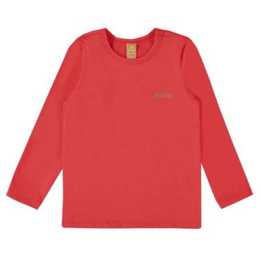 Imagem de Camiseta Praia Bebê e Infantil Proteção UV50+ Cores Up Baby, Vermelho 